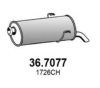PEUGE 1726JH End Silencer